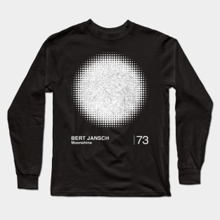 Moonshine / Minimalist Style Graphic Design Fan Art Long Sleeve T-Shirt
